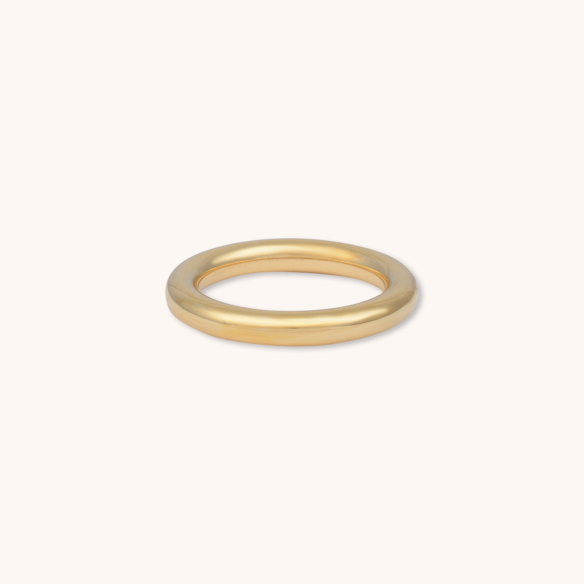 Serene Stacking Ring Band Gold